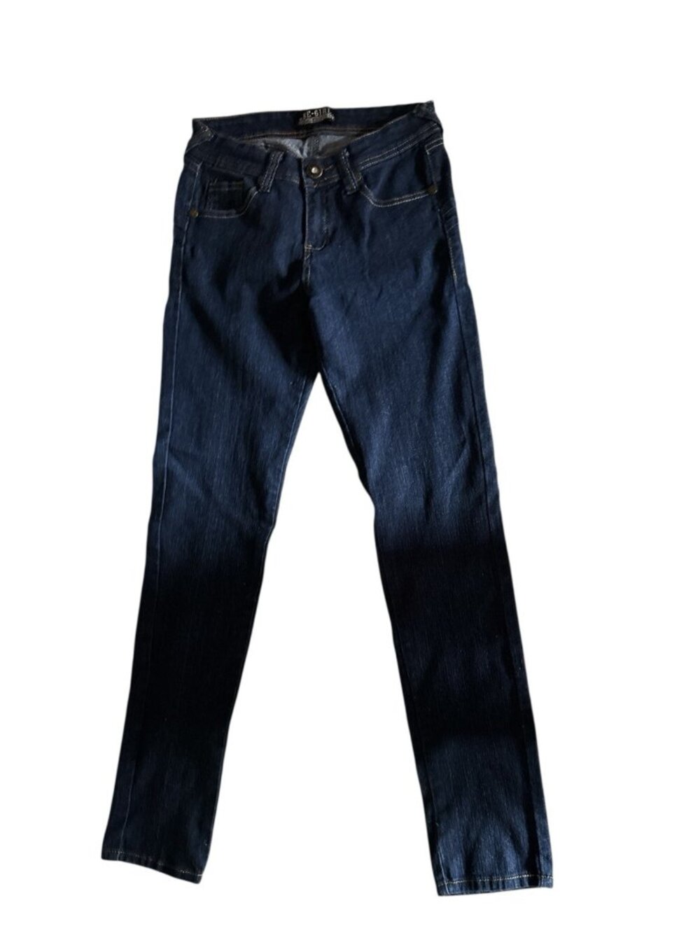 Be-Girl Women Jeans Low Rise Skinny Dark Wash Size 7/8